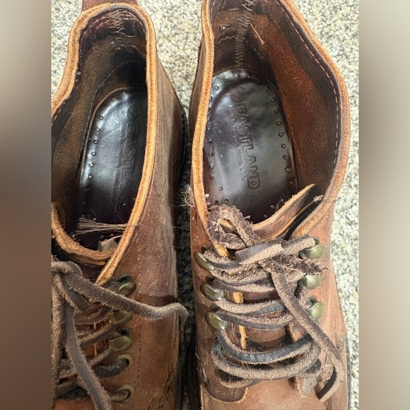 Vintage 1990's Eastland Women's Genuine Leather Lace Up Boots~Size 10M - Picture 5 of 8